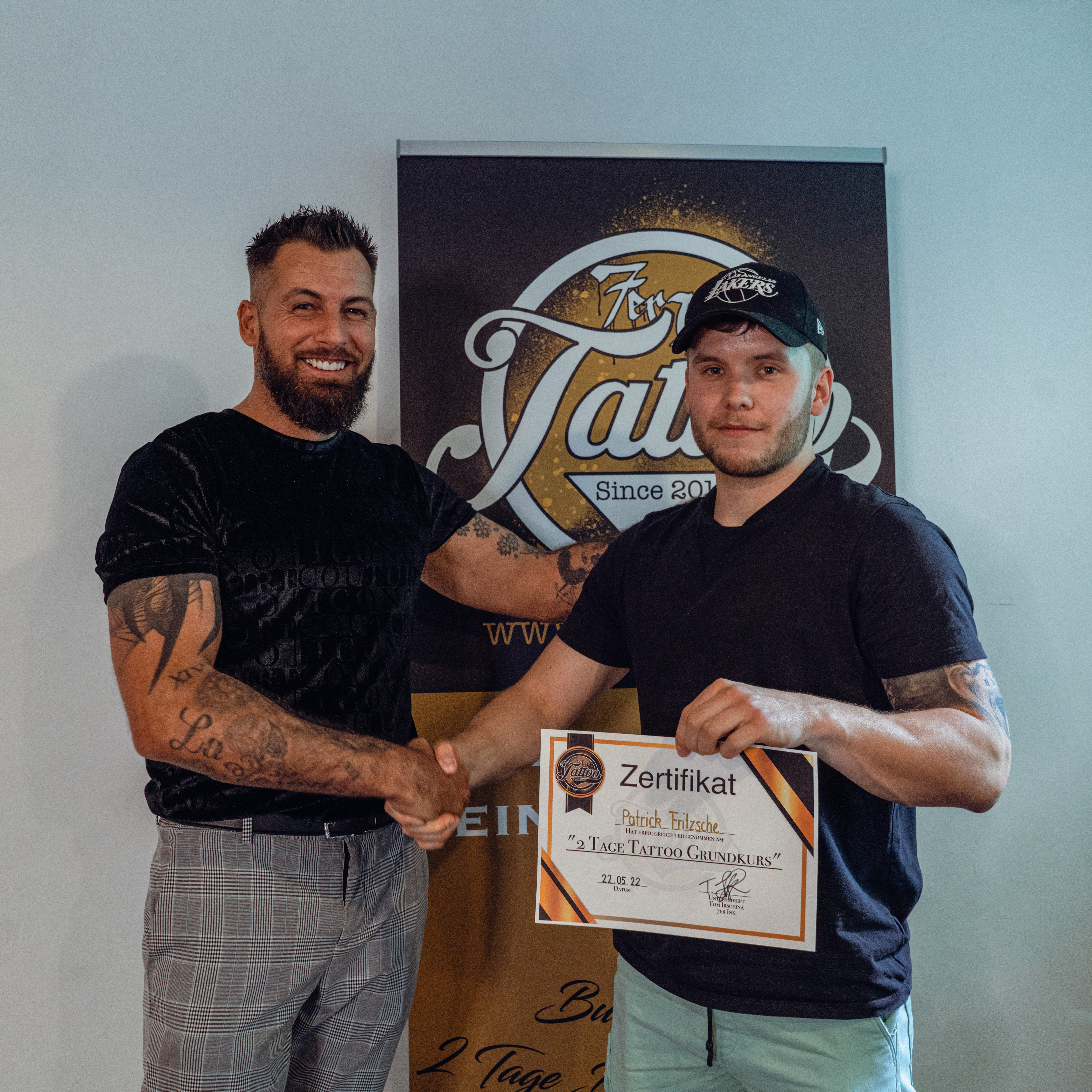 Zertifikatsübergabe